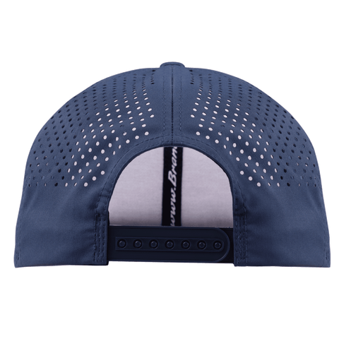 Wisconsin Stealth Flat Performance Back Navy