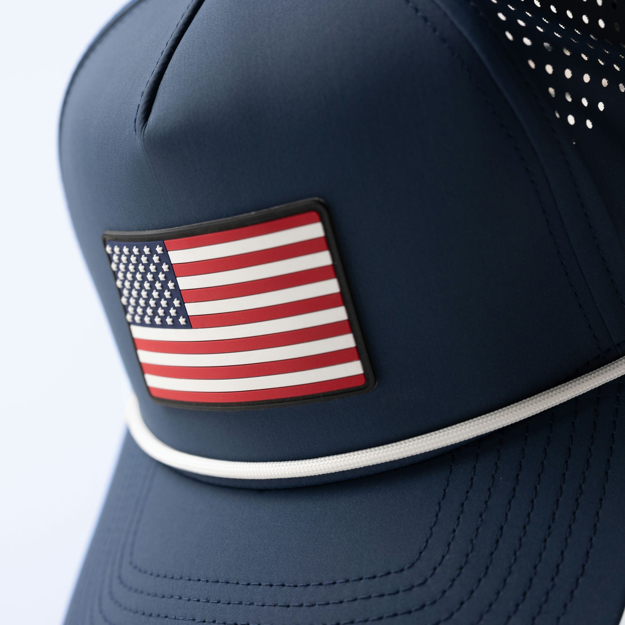 Old Glory PVC Curved 5 Panel Performance Detail Orion/White