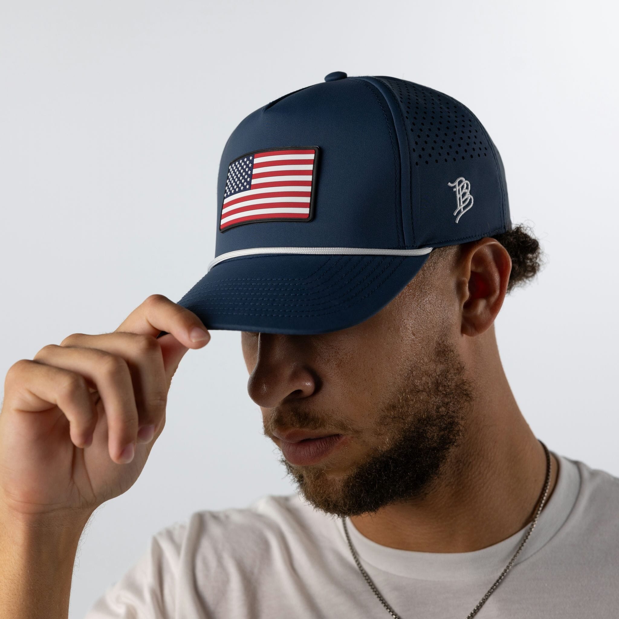Old Glory PVC Curved 5 Panel Performance Lifestyle Orion/White