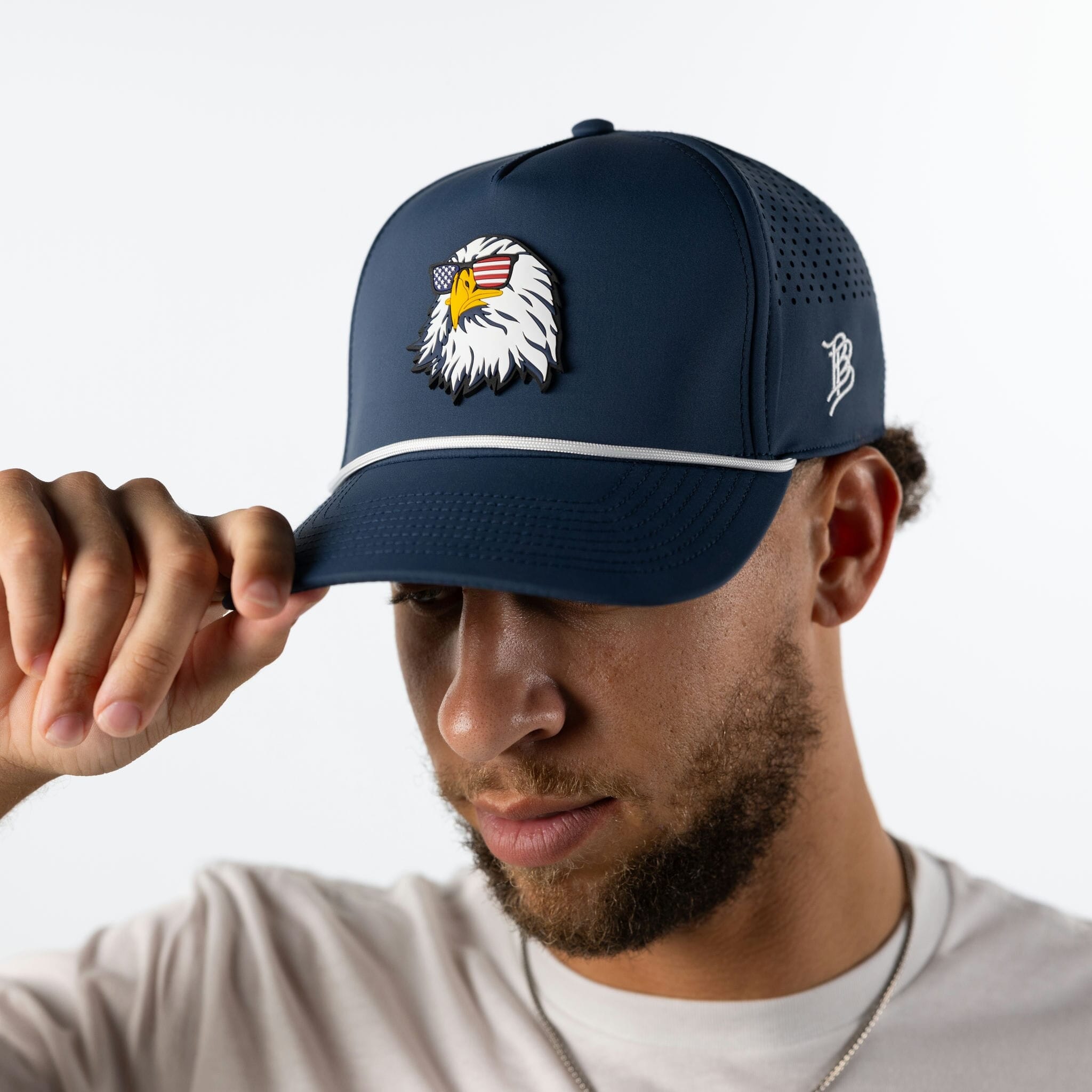 Party Eagle PVC Curved 5 Panel Performance Lifestyle Orion/White