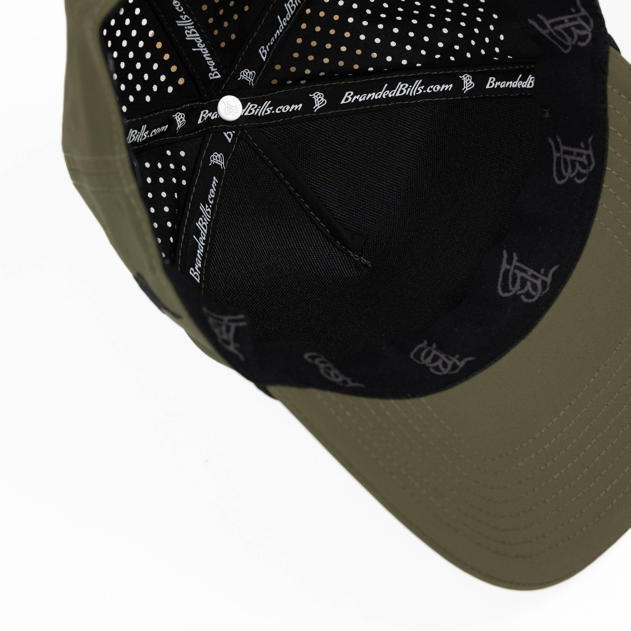Party Eagle PVC Curved 5 Panel Performance Inside Loden/Black