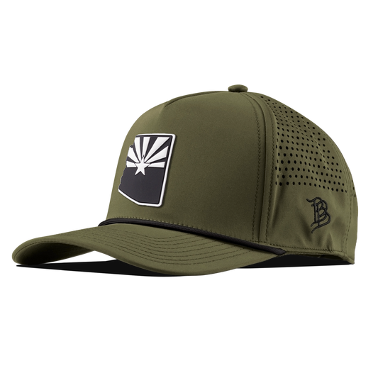 Arizona Vintage Curved 5 Panel Performance Loden