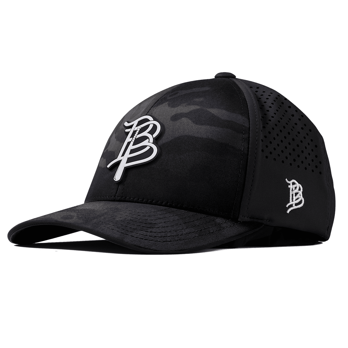 BB Baseball Cutout PVC Curved Performance Multicam
