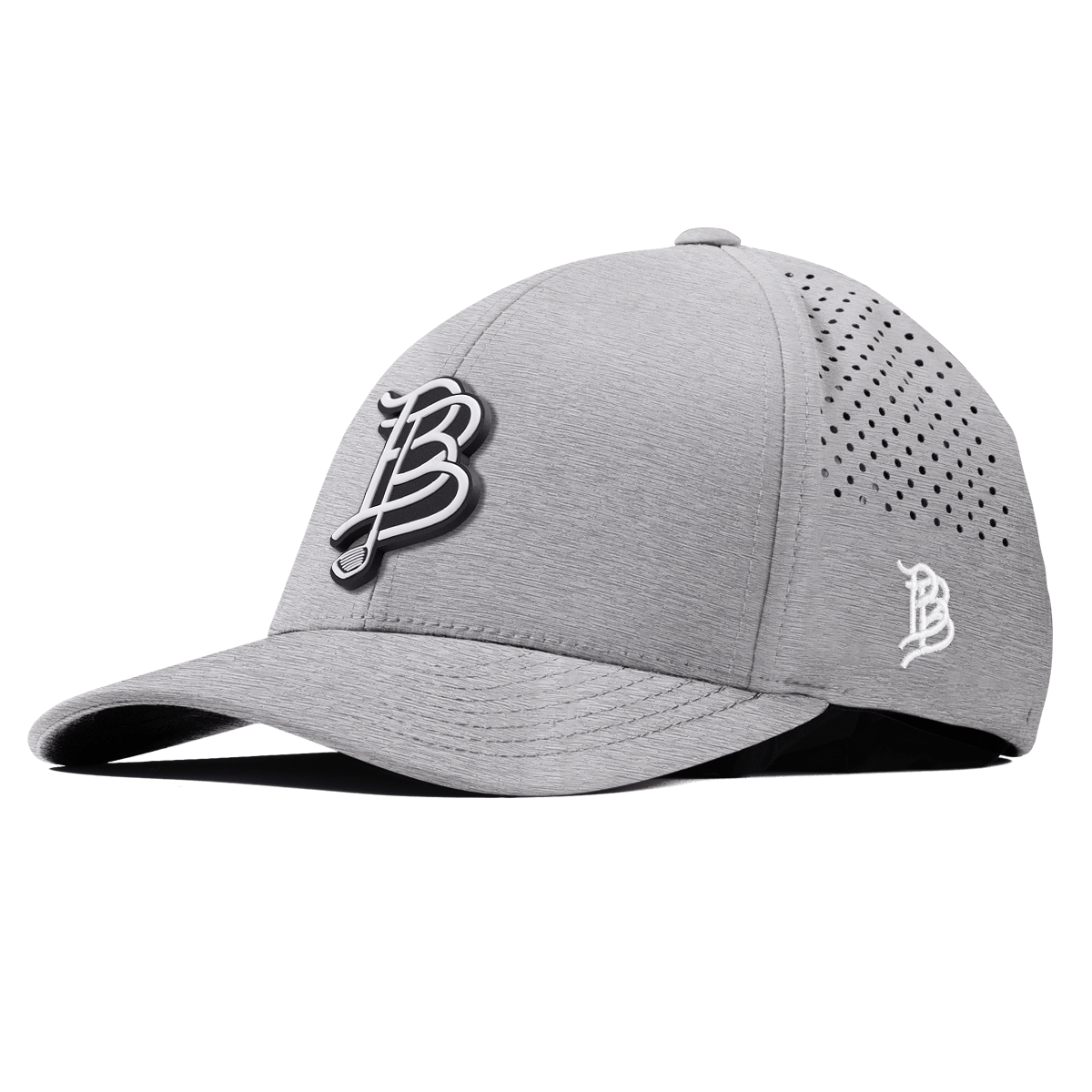 BB Golf Cutout PVC Curved Performance Heather Gray