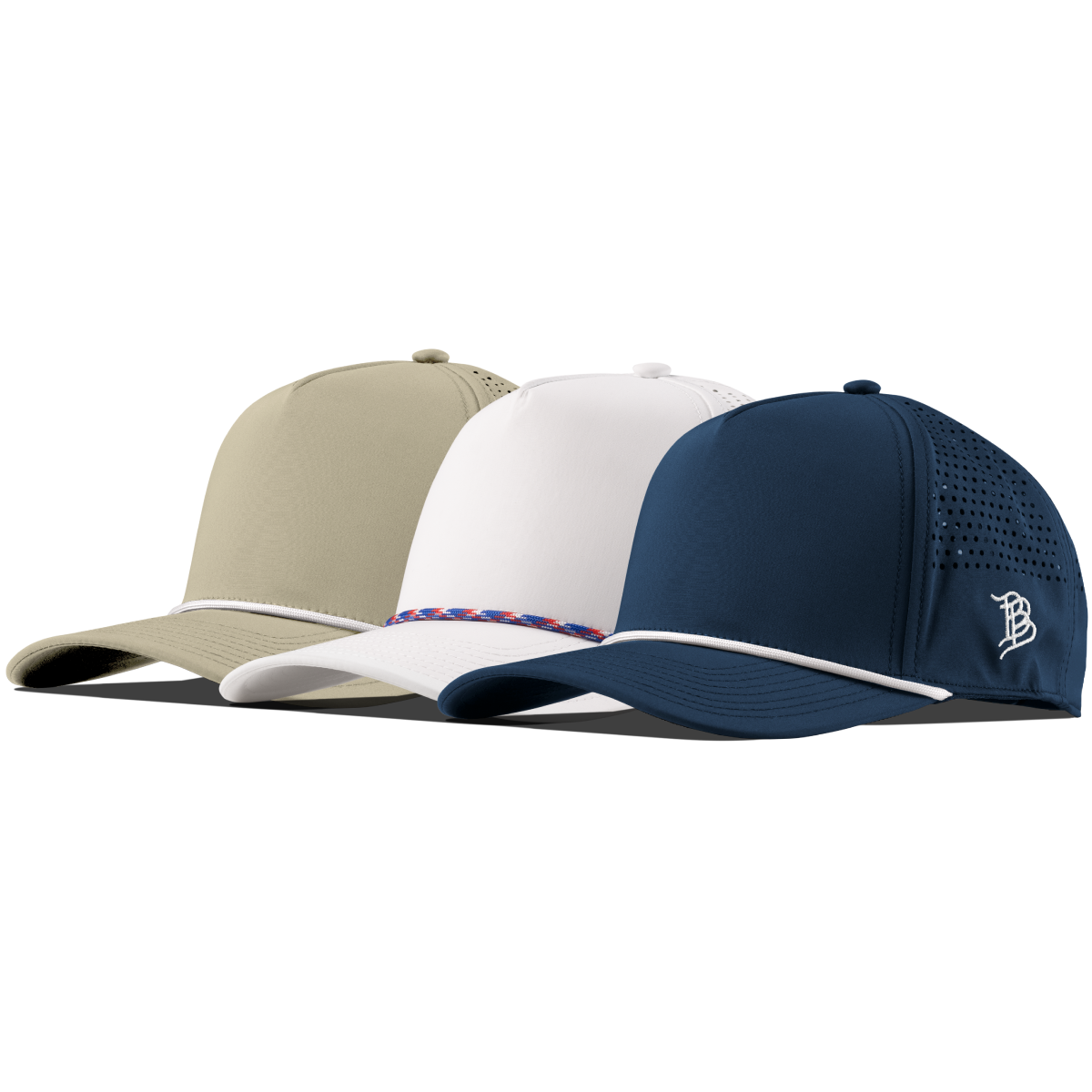 Bare Curved 5 Panel Performance 3-Pack Desert + White RWB + Orion