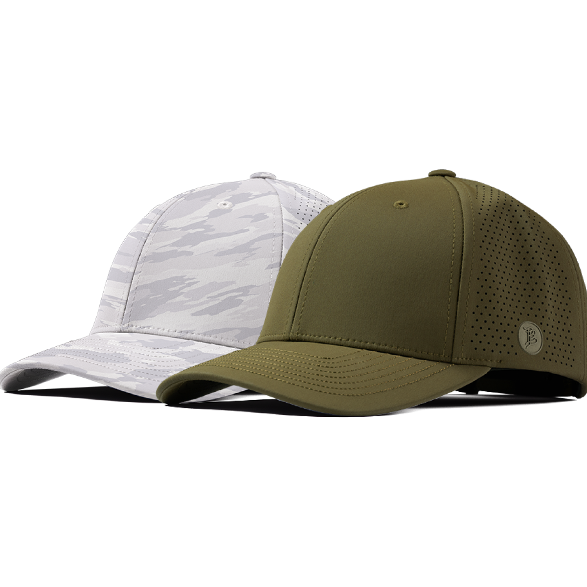 Bare Elite Curved 2-Pack Loden + Arctic Camo