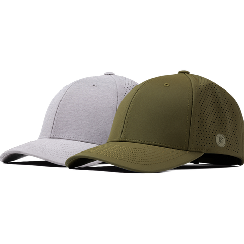 Bare Elite Curved 2-Pack Loden + Heather Gray