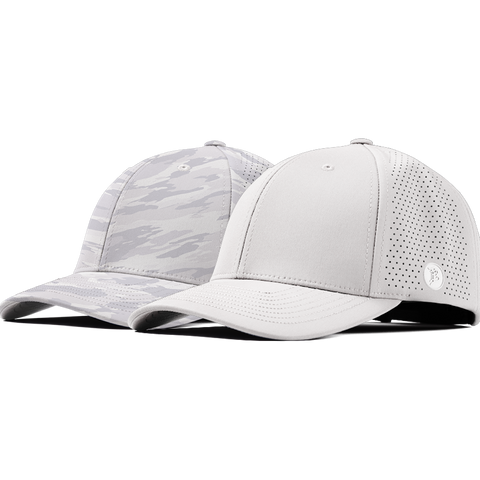 Bare Elite Curved 2-Pack White + Arctic Camo