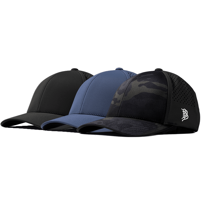 Bare Curved Performance 3-Pack Black + Navy + Multicam 