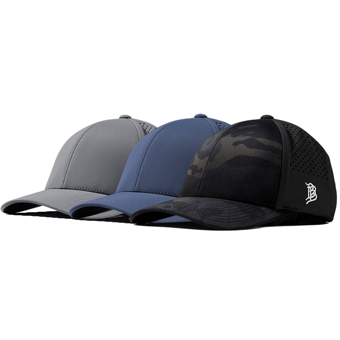 Bare Curved Performance 3-Pack Slate + Navy + Multicam