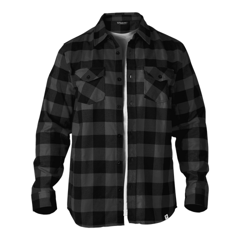 Journeyman Flannel Front Charcoal