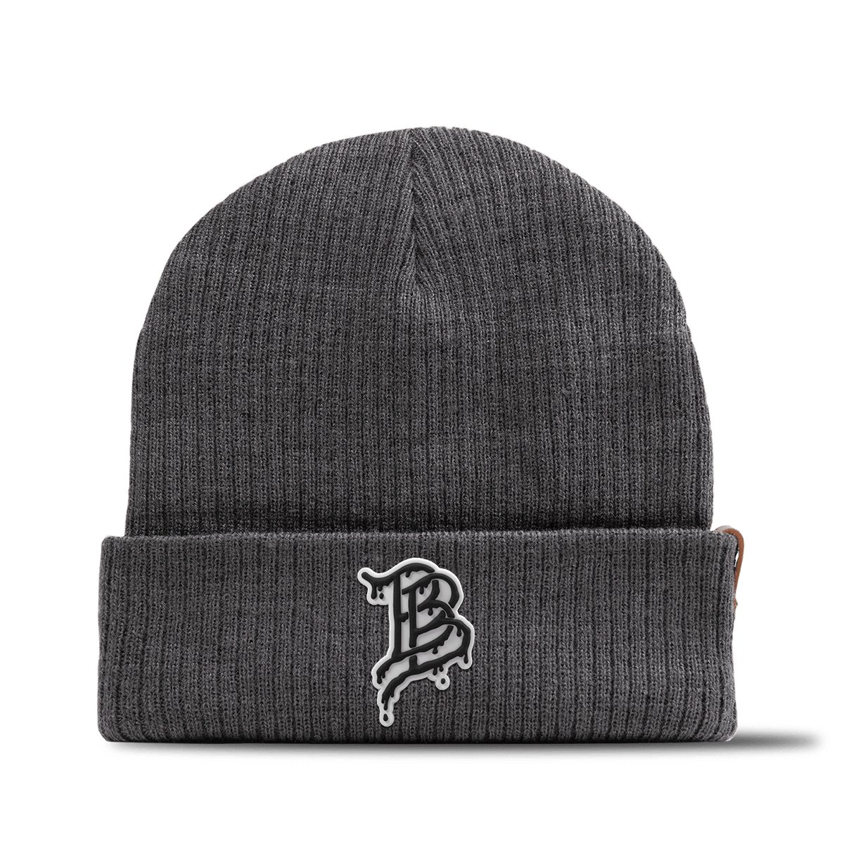 BB Drip PVC Essential Beanie Charcoal