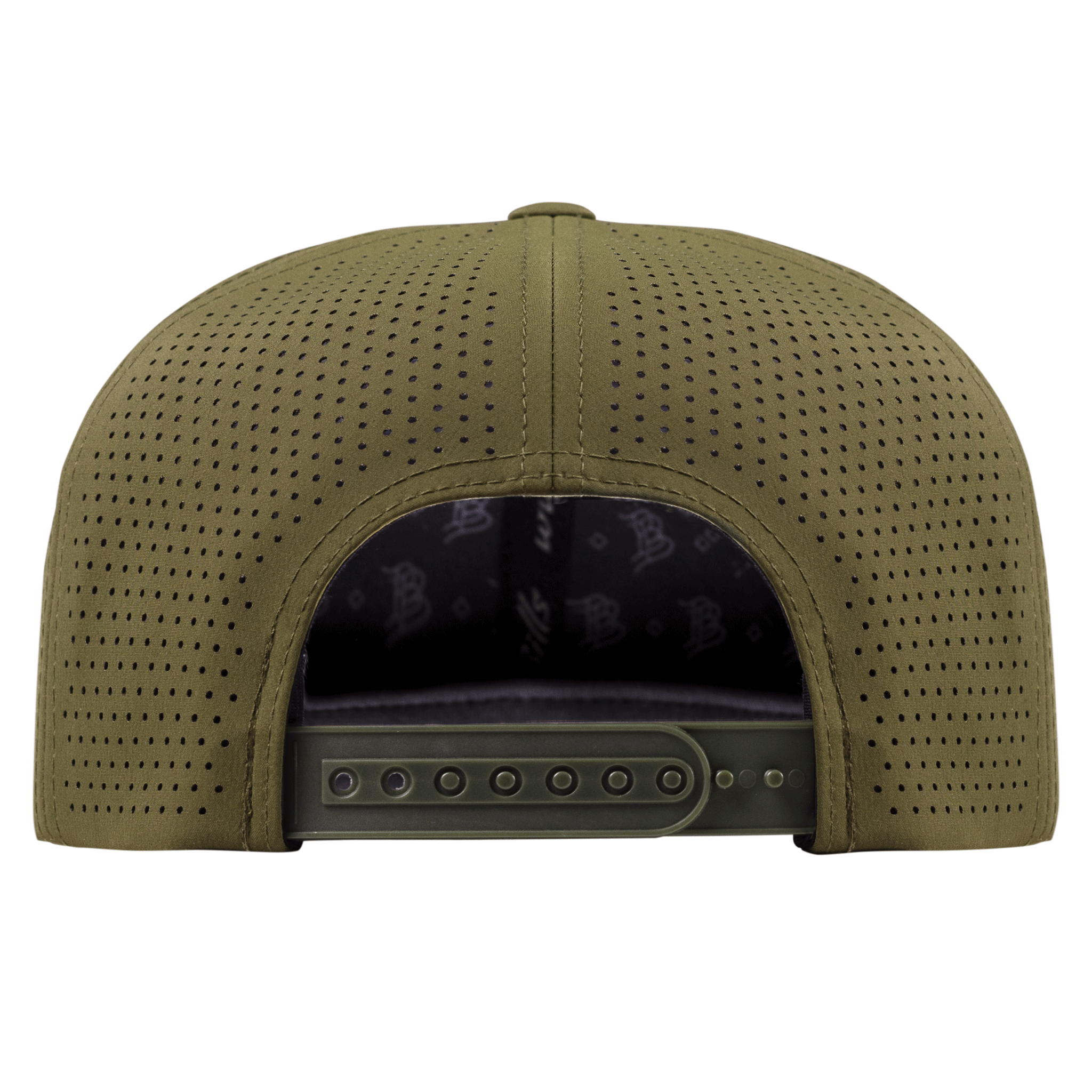 Green Camo Glory PVC Elite Curved Back Loden