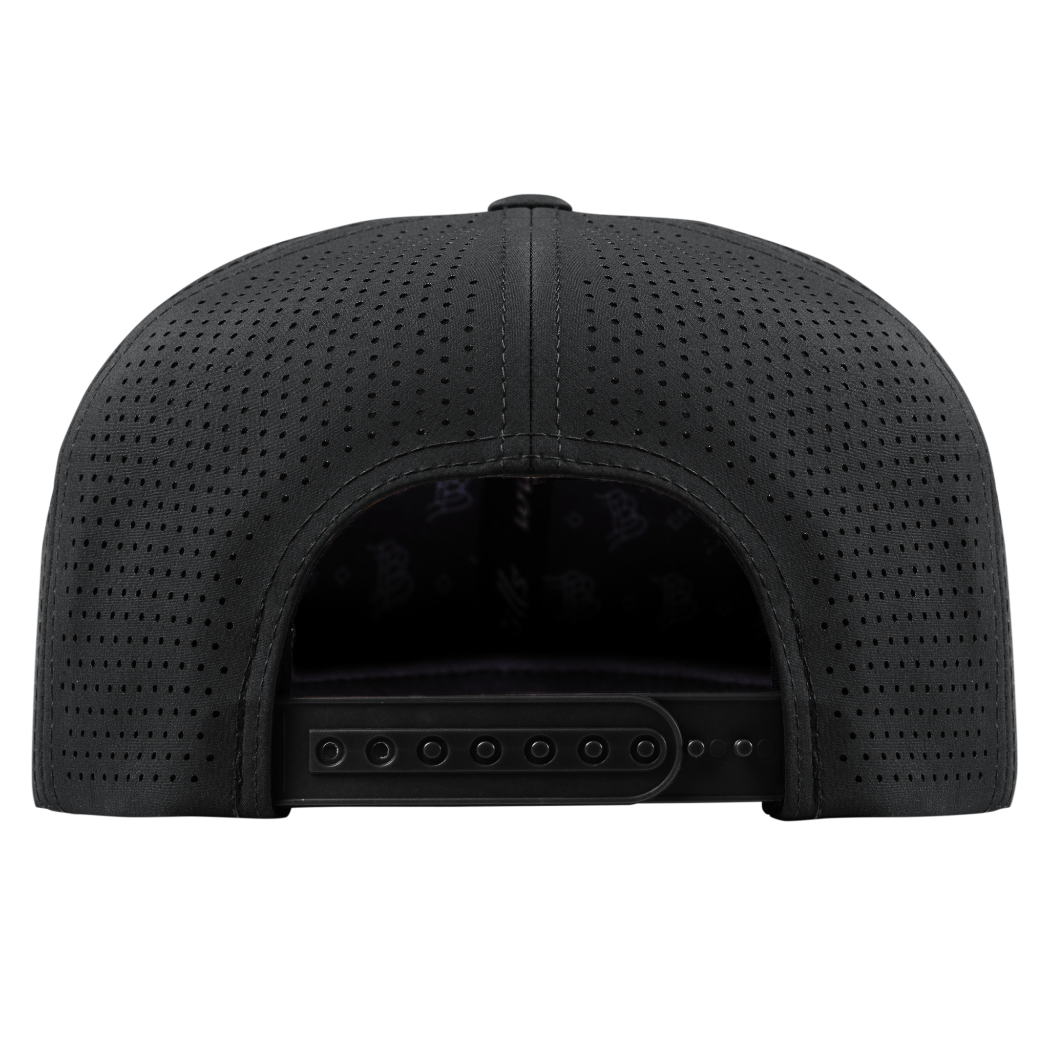 Flower Skull PVC Elite Classic Back Black 