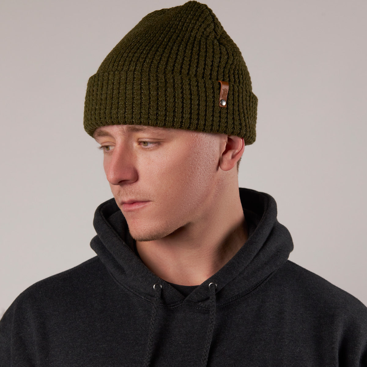 Bare Elite Beanie Male Model Loden