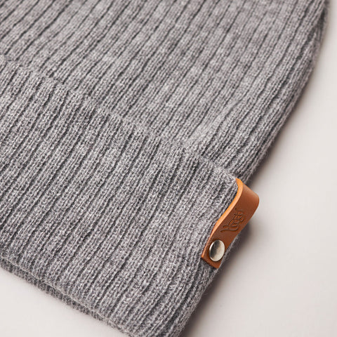 Bare Essential Beanie Detail Gray