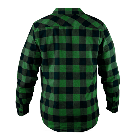 The Journeyman Flannel Back Kelly Green