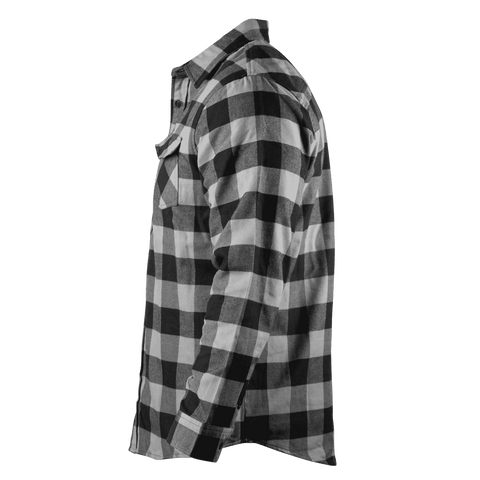 Journeyman Flannel Side Gray