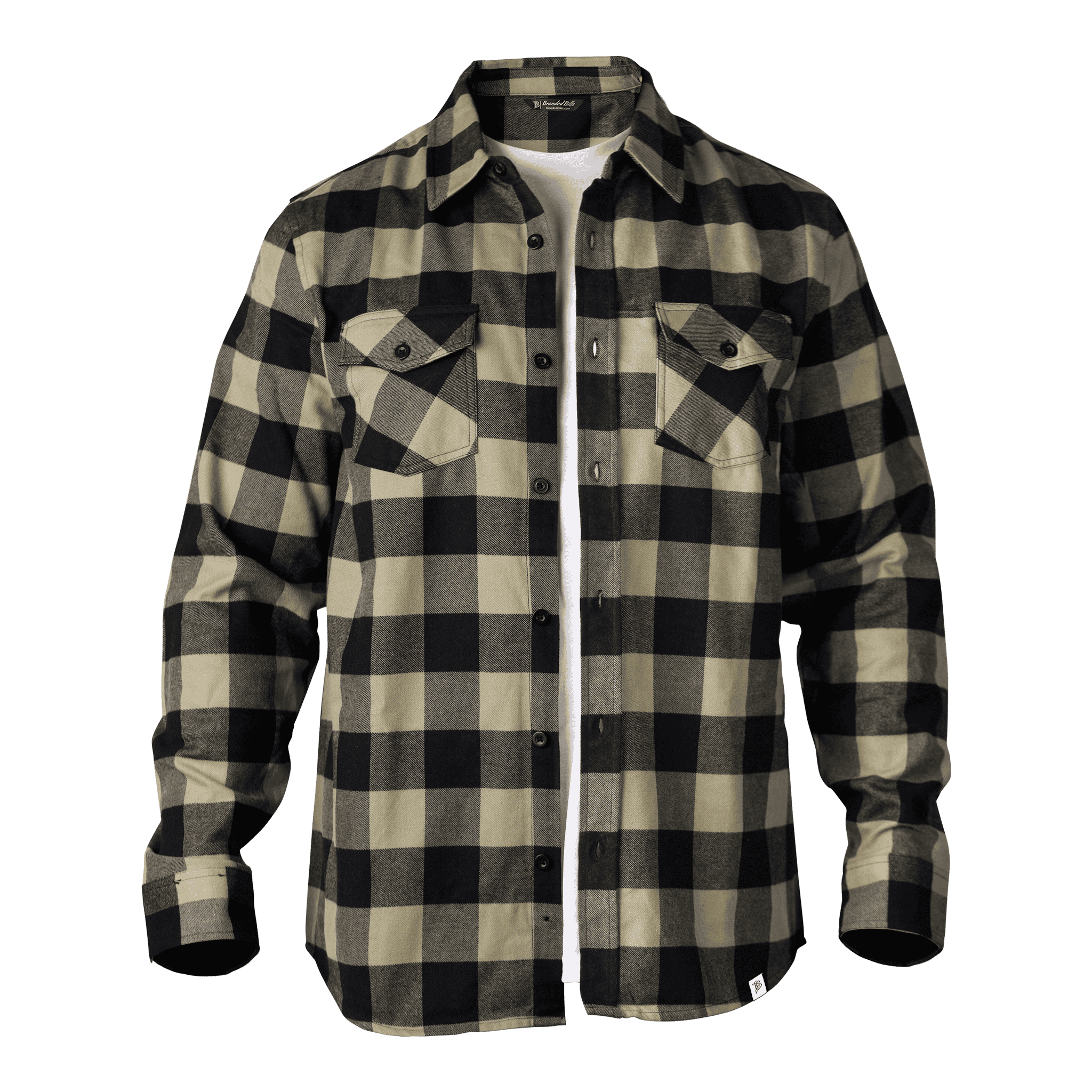 Journeyman Flannel Front Loden