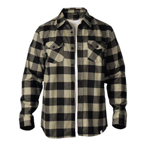 Journeyman Flannel Front Loden