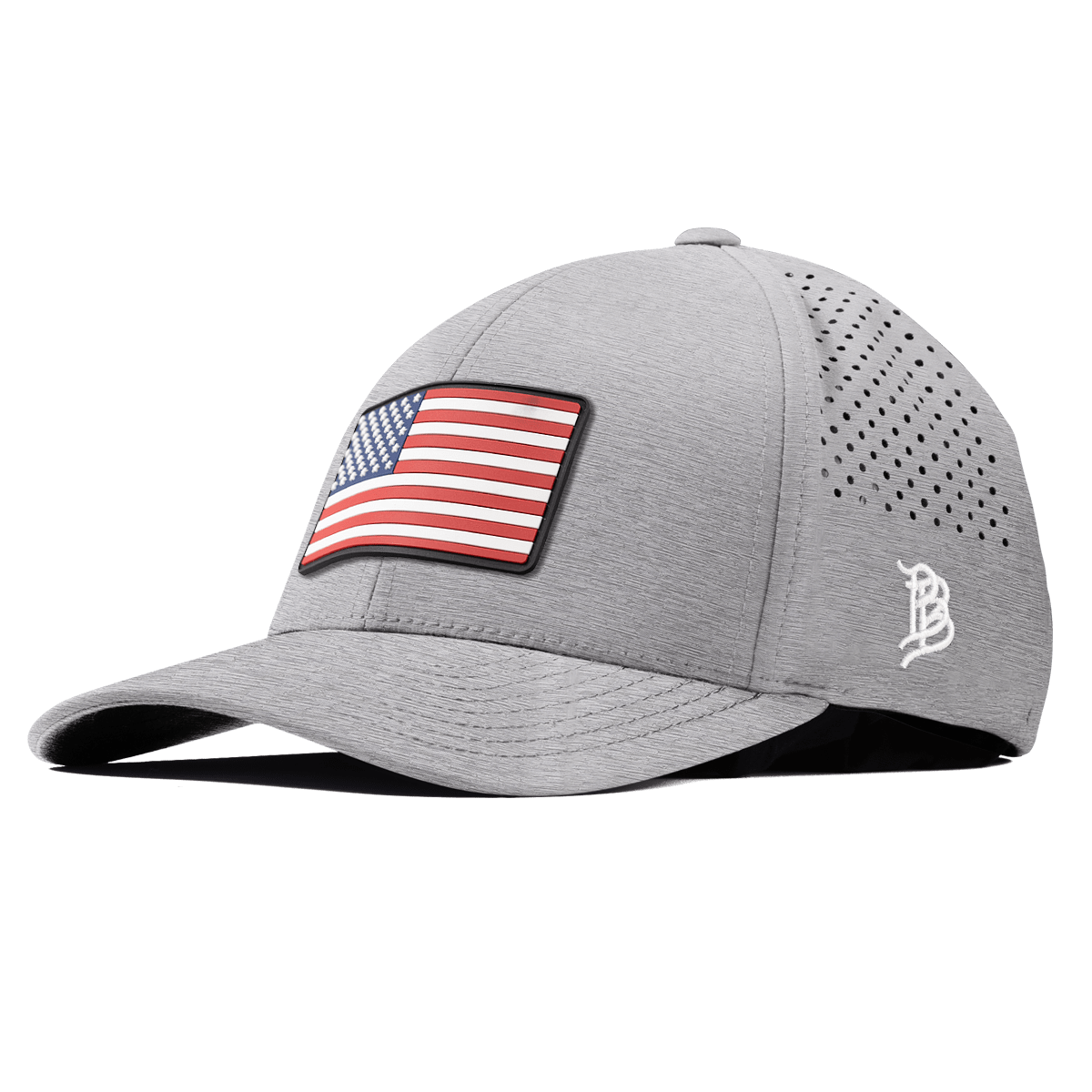 Old Glory PVC Curved Performance Heather Gray