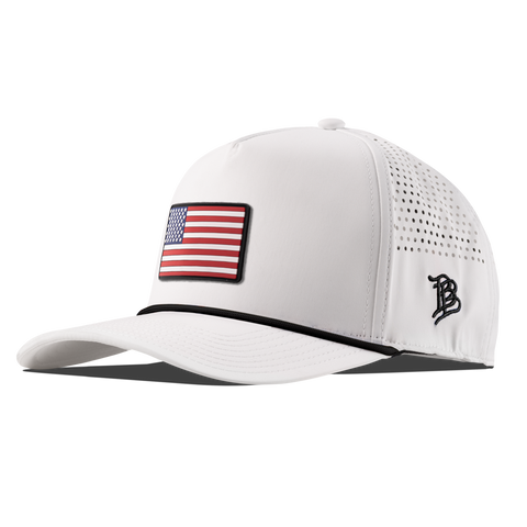Old Glory PVC Curved 5 Panel Performance White/Black