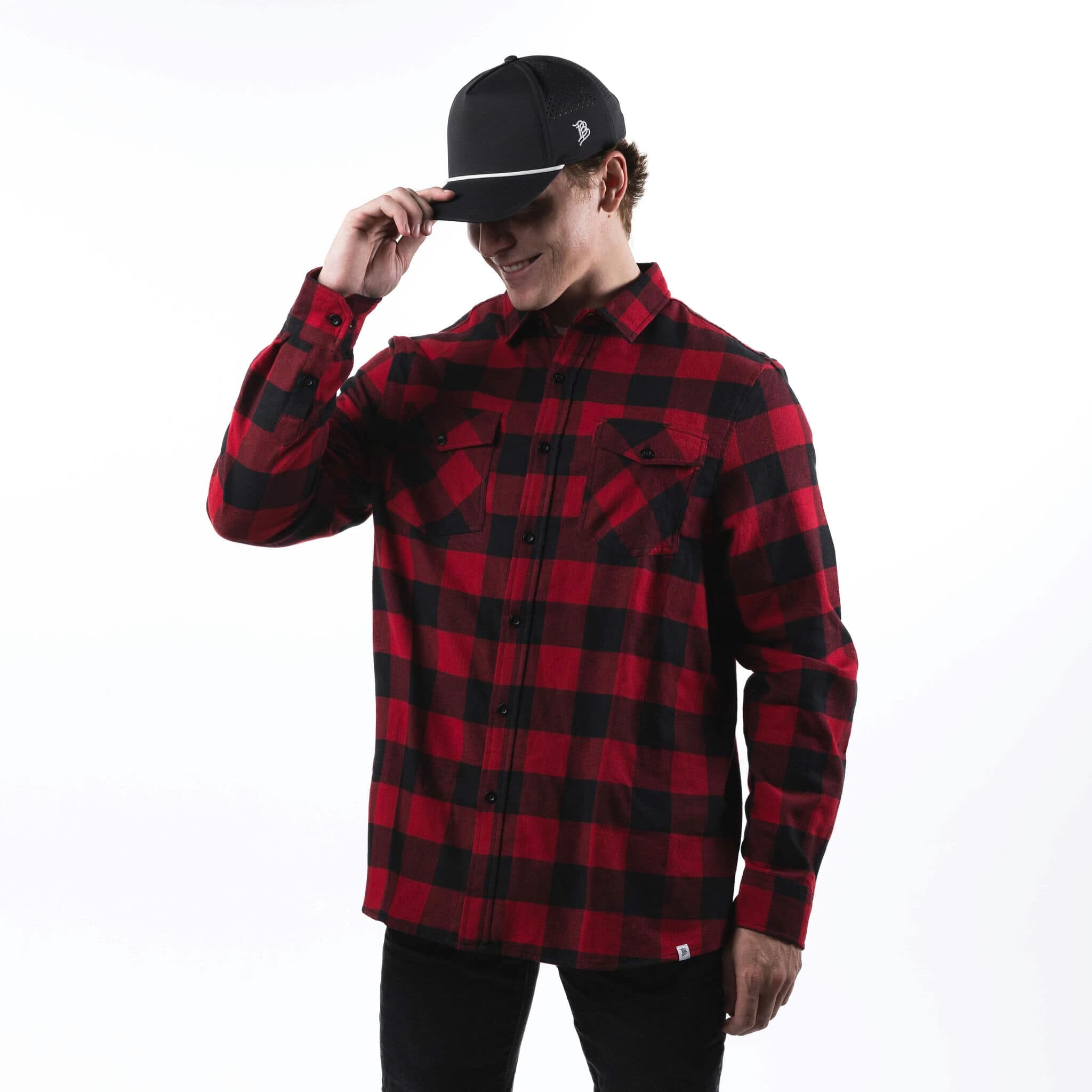 Journeyman Flannel Lifestyle Red