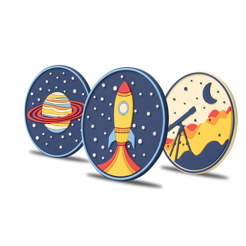 Remix Kids Stargazer Curved Performance Patches Black